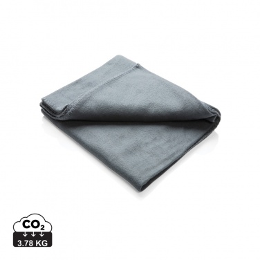 Logo trade promotional gifts picture of: Fleece blanket in pouch